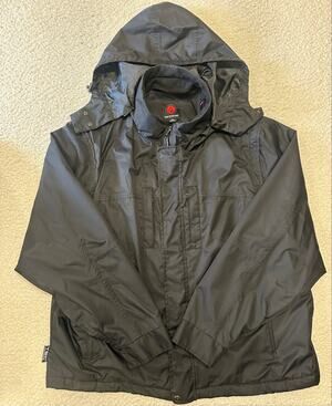 Scottevest Mens Revolution Convertible Travel Hooded Jacket Size 2XL